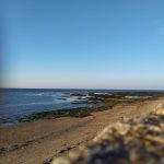 photo de la plage tournée vers l océan comme métaphore du regard posé vers le lointain