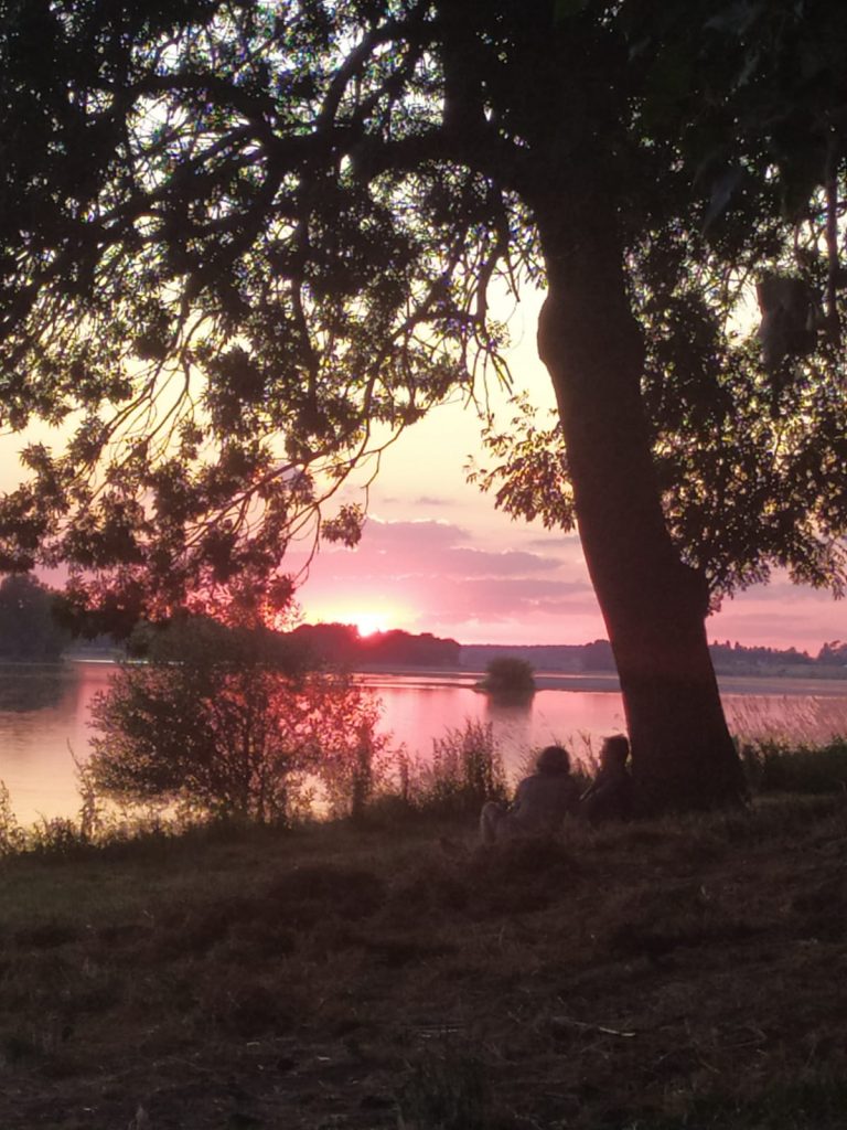 troisième étape du coucher de soleil métaphore du changement
