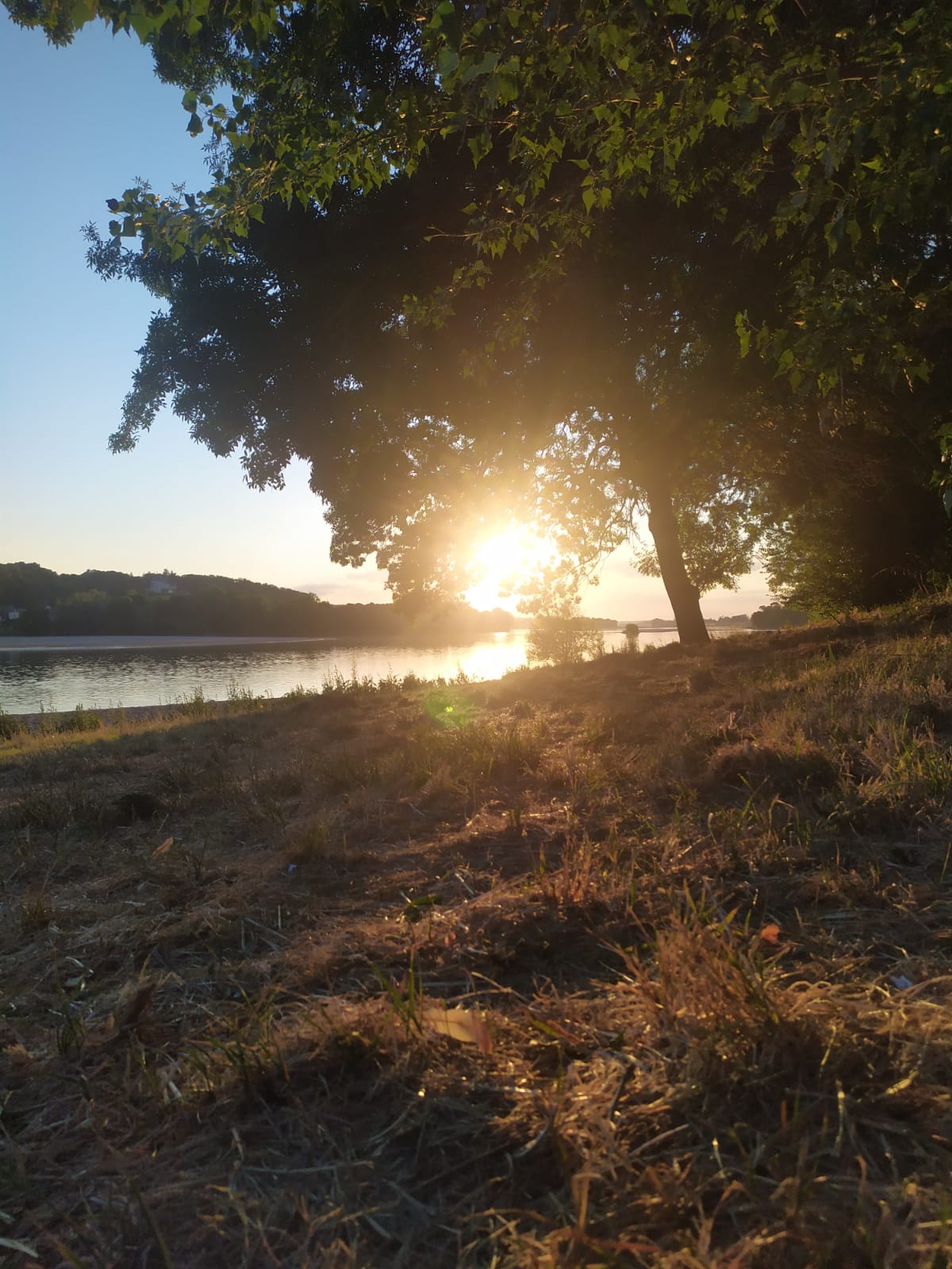 première étape du coucher de soleil métaphore du changement